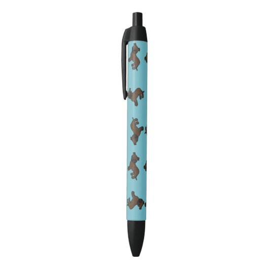Brindle Staffordshire Bull Terrier Pattern Kugelschreiber (Oberseite (Vertikal))