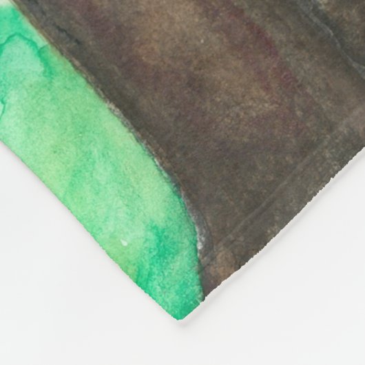 Brindle Welpen-Fleecedecke der französischen Fleecedecke (Ecke)