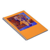 Brindle Windhund-Notizbuch - "As " Notizblock (Rechte Seite)