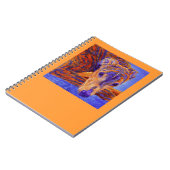 Brindle Windhund-Notizbuch - "As " Notizblock (Linke Seite)