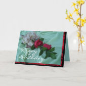 BrindleRosesGrußfreigabe anpassen Karte (Gelbe Blume)