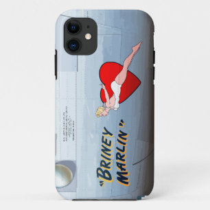 Briney Marlin B-24 Nose Art (Vintage Fuselage) iPh Case-Mate iPhone Hülle