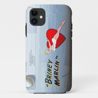 Briney Marlin B-24 Nose Art (Vintage Fuselage) iPh Case-Mate iPhone Hülle