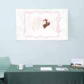 Bring a Doll Geburtstag Preppy Grandmillennial Banner (Messeveranstaltung)
