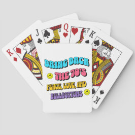 Bring Back die 70er Spielkarten