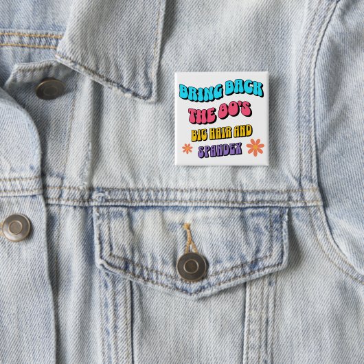 Bring Back die 80er Button (Beispiel)