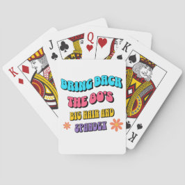 Bring Back die 80er Spielkarten