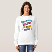 Bring Back die 80er Sweatshirt (Vorne ganz)