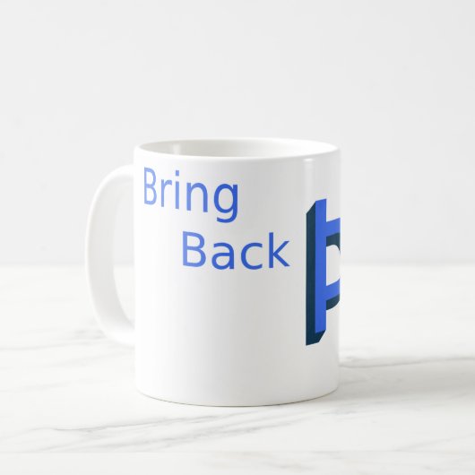 Bring Back Kaffeetasse (Vorderseite Links)