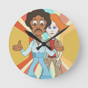 Bring Back Runde Wanduhr