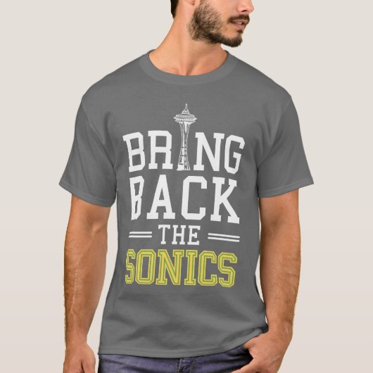 Bring Backhe Sonics Retro T-Shirt (Vorderseite)