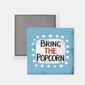 Bring das Popcorn Kühlschrank Magnet (Vorderseite/Rückseite)