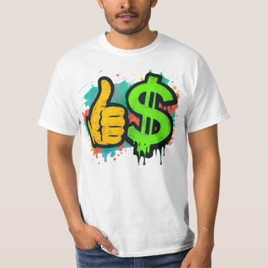 Bring dein Geld auf Vordermann! T-Shirt (Vorderseite)