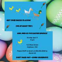 Bring deine Enten in Reih und Glied zum Brunch