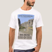 Bring deinen Pass mit! - Big Bend Nationalpark T-Shirt (Vorderseite)