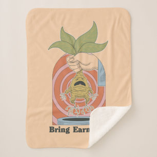 "Bring Earmuffs!" schreiendes Mandrake-Grafik Sherpadecke