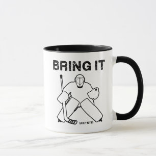 Bring it Hockey Goalie Tasse