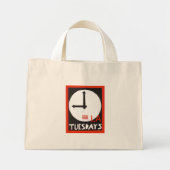 Bring it home, Baby Tote Mini Stoffbeutel (Vorne)