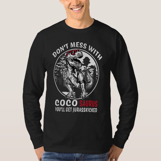 Bring keinen Coco Saurus Jurasskicked   Oma durche T-Shirt (Vorderseite)