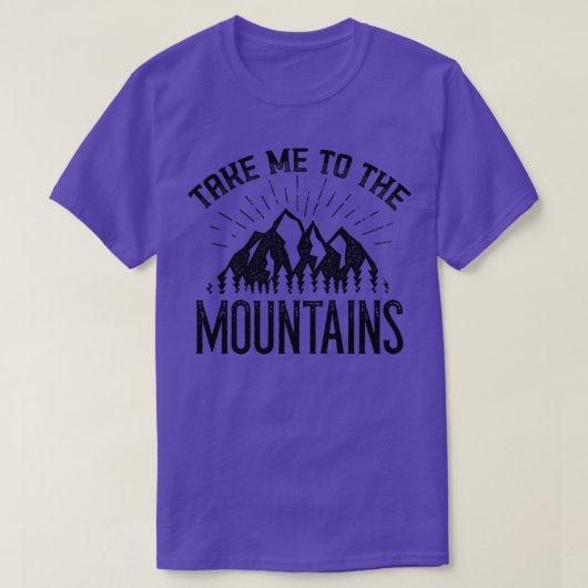 Bring mich in die Berge 2 T-Shirt (Design vorne)
