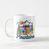 Bring mich in die Berge Kaffeetasse (Links)