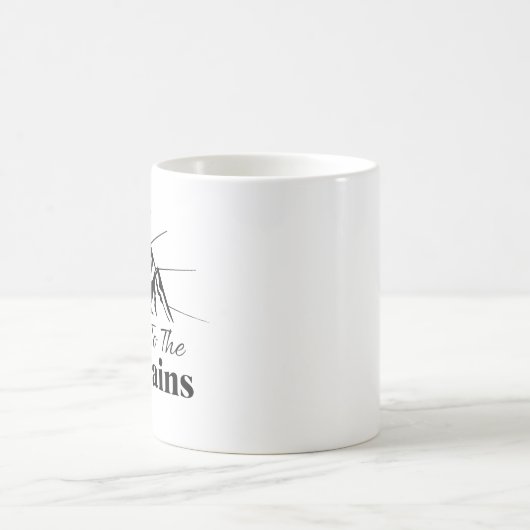 Bring mich in die Berge Kaffeetasse (Mittel)