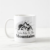 Bring mich in die Berge Kaffeetasse (Links)