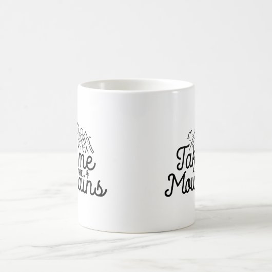 Bring mich in die Berge Kaffeetasse (Mittel)