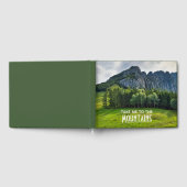 Bring mich in die Berge mit Kiefernwäldern Gästebuch (Voll)