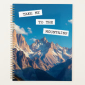 Bring mich in die Berge Planer (Vorderseite)