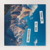 Bring mich in die Berge Puzzle (Horizontal)