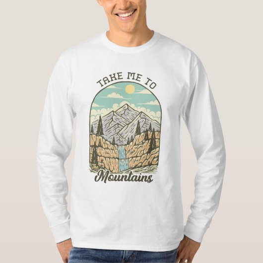 Bring mich in die Berge T-Shirt (Vorderseite)