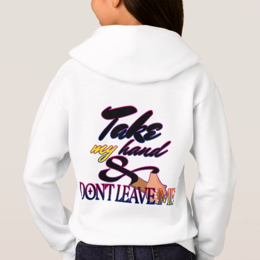 Bring mich in Sicherheit Hoodie (Rückseite)