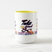 Bring mich in Sicherheit Tasse (Zentrum)