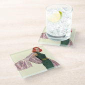 Bring mich nach Hollywood Glasuntersetzer (Schrägansicht)