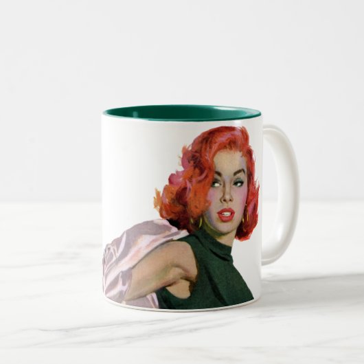 Bring mich nach Hollywood Zweifarbige Tasse (VorderseiteRechts)