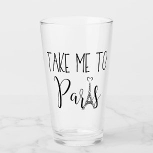"Bring mich nach Paris" Glas
