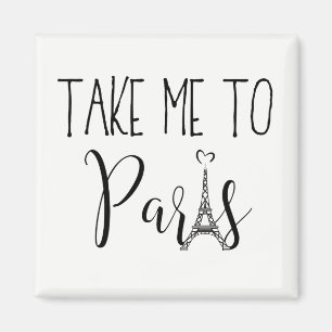 "Bring mich nach Paris" Magnet