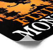 Bring mich nicht dazu, meine fliegenden Affen zu h Poster (Ecke)