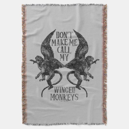 Bring mich nicht dazu, meine geflügelten Affen zu Decke (Vorderseite Vertikal)