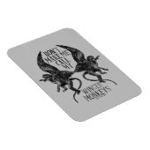 Bring mich nicht dazu, meine geflügelten Affen zu  Magnet (Rechte Seite)