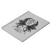 Bring mich nicht dazu, meine geflügelten Affen zu Notizblock (Linke Seite)