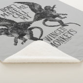 Bring mich nicht dazu, meine geflügelten Affen zu  Sherpadecke (3/4)