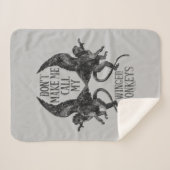 Bring mich nicht dazu, meine geflügelten Affen zu  Sherpadecke (Vorderseite (Horizontal))