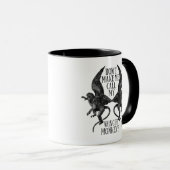 Bring mich nicht dazu, meine geflügelten Affen zu Tasse (VorderseiteRechts)