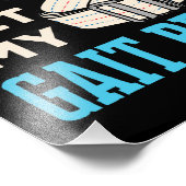 Bring mich nicht dazu, meinen Ganggürtel Physical Fotodruck (Ecke)