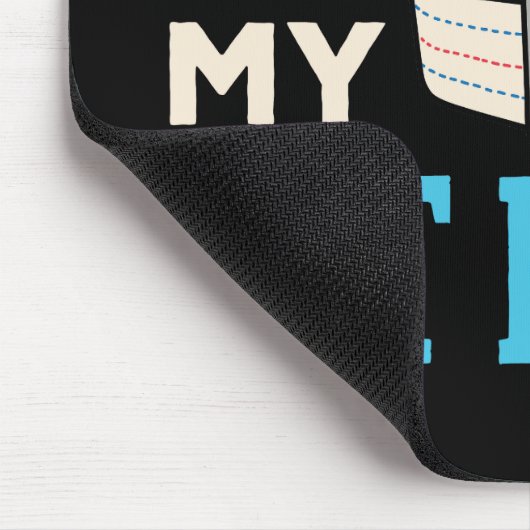 Bring mich nicht dazu, meinen Ganggürtel Physical Mousepad (Ecke)