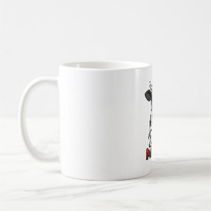 Bring mich nicht zum Lachen Kuh Vintage Gravur Kaffeetasse
