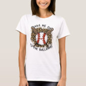 Bring mich raus zum Ballspiel, Baseball-T - Shirt (Vorderseite)