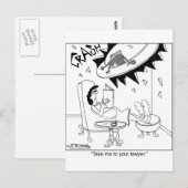 Bring mich zu deinem Anwalt Postkarte (Vorne/Hinten)